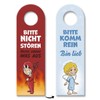 Please do not disturb - come in door hanger with