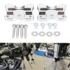 Unbranded Motorcycle Chrome CNC Front Fender Riser Spacer For Harley