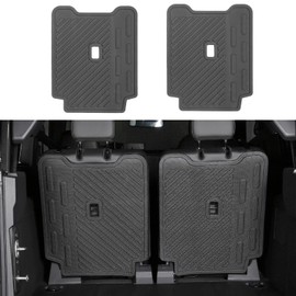 EVGoXMods Rear Seat Back Cover Compatible with Ford Bronco 2 Door 2025 2024 2023 2022 2021, All-Weather Backrest Protector Mat Liner Interior Accessories