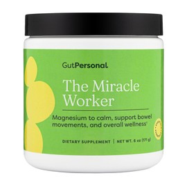 The Miracle Worker Magnesium Powder Supplement: Reduce Stress and Ease Muscle Cramps While Improving Sleep and Regularity (30 Servings, 60ct)