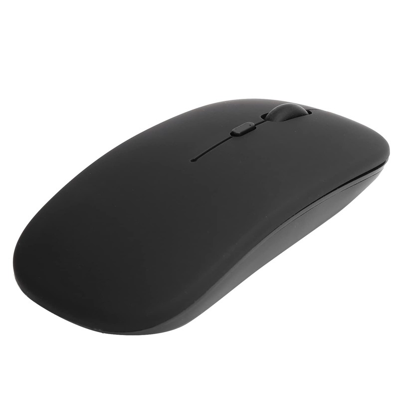 VBESTLIFE Drahtlose Maus, Mute Black Bluetooth-Computermäuse, Ultradünne Gaming-Büromaus für Laptops