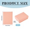 Craftdady 12Pcs Pink Rectangle Jewelry Boxes Diamond Pattern Cardboard Paper
