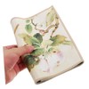 SHOWERORO Vintage Chinese Tea Towel Fleece Hand Towel Tea Napkin