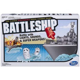 Hasbro Gaming Battleship Electronic Board Game, Strategy Board Games for Kids, Family Games for 1-2 Players, Electronic Battle Games, Ages 8 and Up