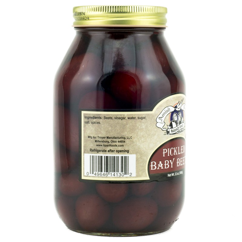 Amish Wedding Pickled Baby Beets 32oz (Pack of 2)