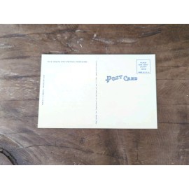 Vintage " Bathing Beach Looking South" Sea Isle City NJ" Linen Postcard Original