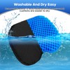 STATABSTA 2PCS Anti Slip Kayak Gel Seat Cushion with Cover,