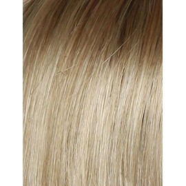 Short and Sleek Wig Color SS14/88 SHADED GOLDEN WHEAT - Hairdo Wigs 4.5" Length Boy Cut Shattered Bangs Tru2Life Heat Friendly Synthetic