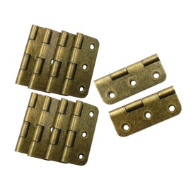LBY Swing Hinge 2-Inch Imitation Ancient Small Hinge Bronze Colour Pack of 10
