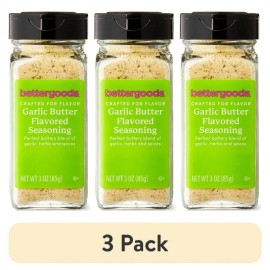 Unbranded (3 pack) bettergoods Garlic Butter Flavored Seasoning, 3 oz