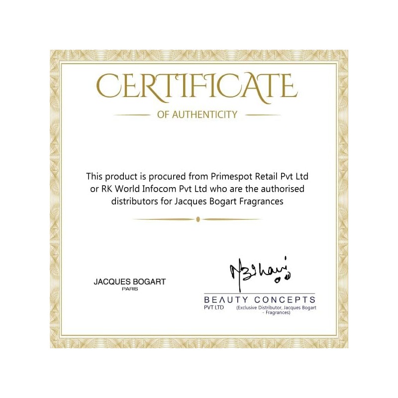 Jacques Bogart Silver Scent Intense Men Eau De Toilette Spray,