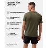 DANISH ENDURANCE Men's Sports Shirt, Running Shirt Made of Recycled