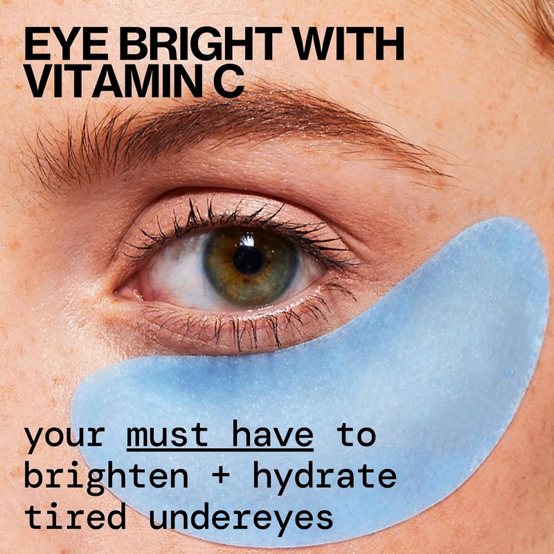 Pacifica Beauty Eye Bright Vitamin C Spot Serum Mask, Under