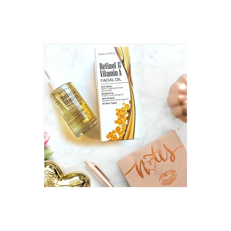 Morgan Miller Retinol & Vitamin A Facial Oil, 1.01 FL