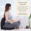Mindful Modern Meditation Chair | Adjustable Floor Chair with Back