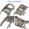VANJING Pair Center Dash A/C Outlet Vent Trim Panel, Center