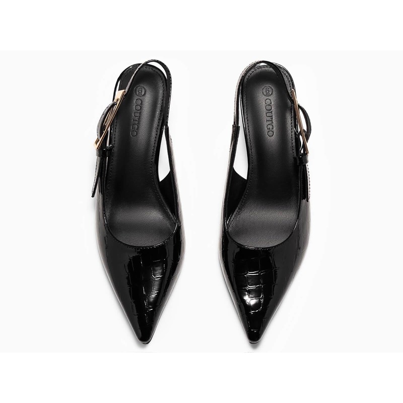 Coutgo - Zapatos de tacón para mujer, con correa de