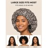 Shower Cap, Extra Adjustable Shower Caps for Women Double-Layer Waterproof