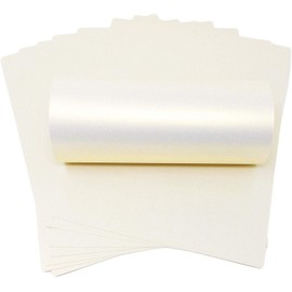 Syntego Ice Gold A4 120gsm Double Sided Pearlescent Paper Suitable for Inkjet and Laser Printers (10)