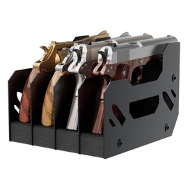 Gun Rack for Pistol, 4X Soft Foam Pistol Rack for Gun Safe, Cabinet, Storage, Durable Handgun Stand Organizer Accessories with Moisture&Scratch Resistance&Anti-Slip, Handgun Rack Stand Display Holder
