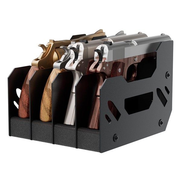 Gun Rack for Pistol, 4X Soft Foam Pistol Rack for