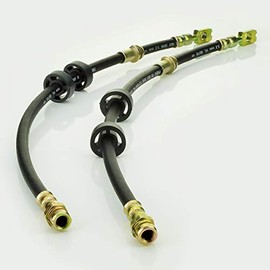 LST 2 x brake hose front 6Q0611701C Polo XL1