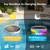 Solar Powered Floating Pool Lights(2 Pack), Pool Lights That Float