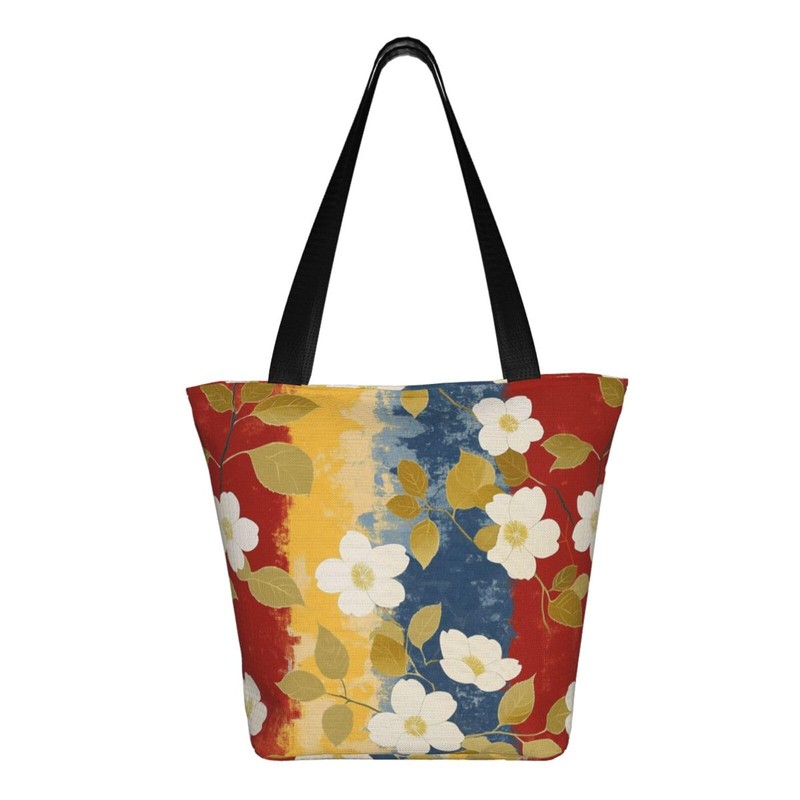 DADABULIU Tote Bag, Japanese Style, Japanese Pattern, Cat Pattern, Shoulder