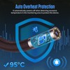 Articulating Borescope, 4 Inch HD Screen Endoscope Camera with Lighting,