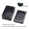 Electronic Junction Box, ABS Cable Housing Distribution Box, 3 Pieces