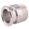 DERNORD 1.5''Tri clamp Adapter to 1.5 inch MNPT Thread Ferrule