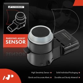 A-Premium Front Reverse Backup Parking Assist Sensor Compatible with Select Acura Models - MDX 2014 2015 2016, Replace# 39680TZ5A01ZC