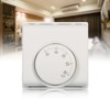 Mechanical Thermostat, Room Mechanical Temperature Controller, Thermostat Switch with On/Off Switch 220V 50HZ HomeThermostats for Central Air Conditioning for Home Supermarket