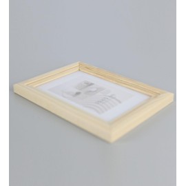 S216 Wooden Picture Frame Acrylic Glass Lifestyle Photo Frame Collage Wall Decoration Poster Colour: Natural Format: 10 x 15 cm