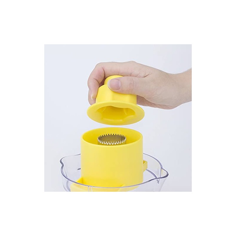 EKO Grater Corn Stripper & Grater Set, Yellow, EK81407