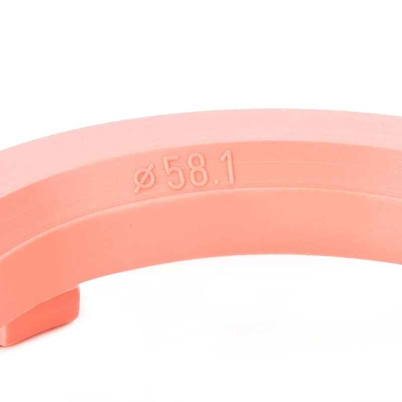 LST 4x Zentrierringe Distanz Ringe Rosa für Alufelgen Ø 58,1