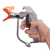 GDHXW 243283 Airless Spray Gun 5000 PSI Silver Airless Paint
