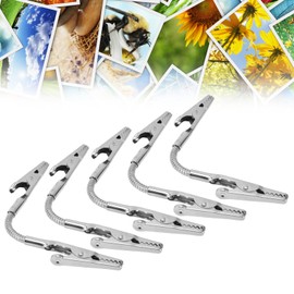 Double Head Memo Clip Business Card Message for Holder Bendable Label Decoration Photo 5Pcs Wide for Twin Headed Two Headed Double Headed Headed Self Stick Notes