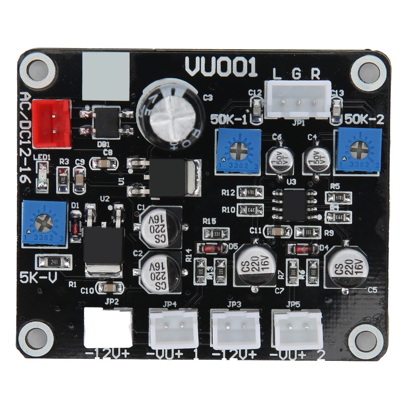 TS-DB35-Q 2PCS VU Meter with Driver Board DB Meter Sound