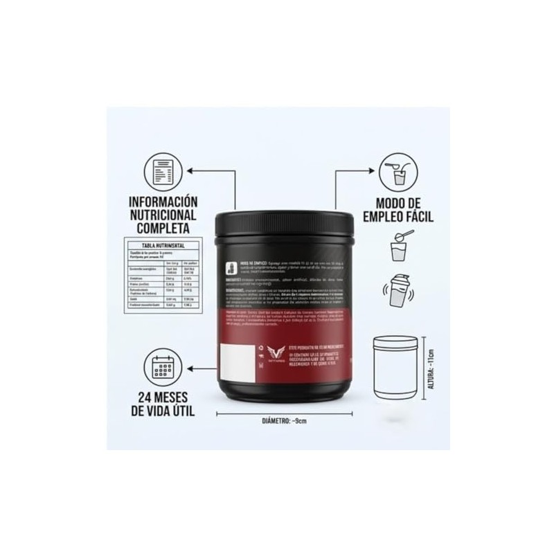 Creatina Monohidratada Cereza en Polvo | Estevia | 6g por