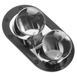 Mobestech Automotive Decoration Strip Fake Outlet Tip Car Header Wrap Tape Abs Construction Scratchproof Bumper Trim