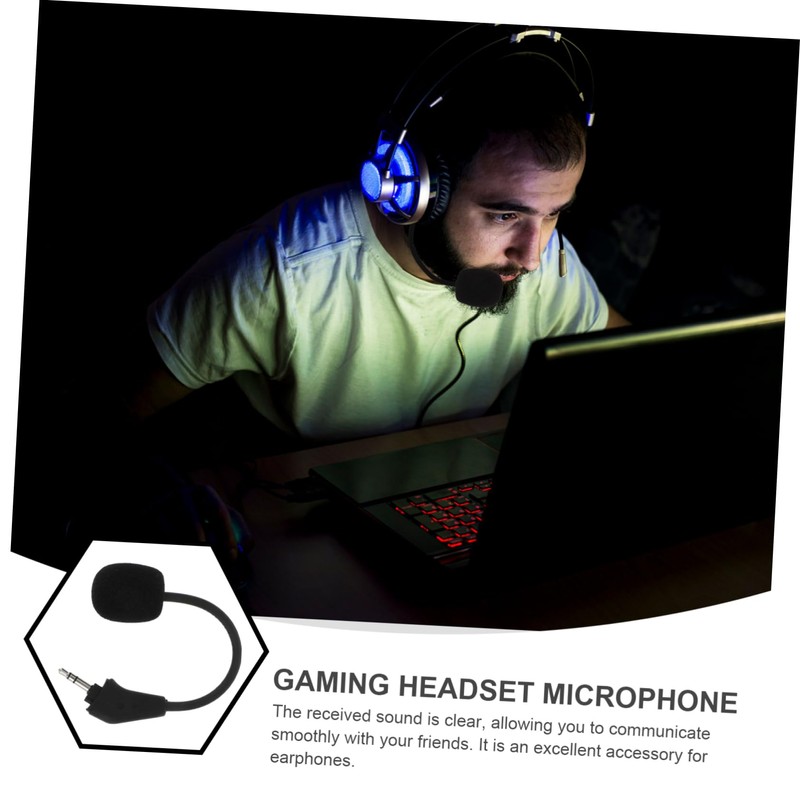 VICASKY 3pcs Wired Headset Microphone Noise Cancellation for Lectures Live