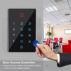 T12 Touch Keyboard Access Control Machine with Waterproof Cover and