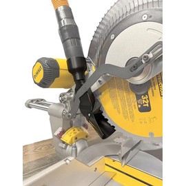 Improved Dust Collection Port for DeWalt DWS779 & DWS780 Miter Saws - Virtually No Mess - Made in the USA