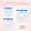 VOYOR Handheld Vacuum Sealer VS210 - Vacuum Bags 24 pcs