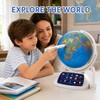 11-Inch Interactive Talking Globe for Kids - AR Geography Learning