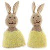 MIJOMA Set of 2 Egg Cosy Rabbit Felt Easter Bunny