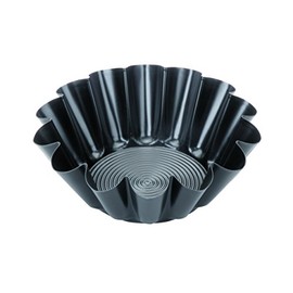 IBILI Brioche Mould Moka 21 cm, rolled steel plate Black, 21 x 21 x 7 cm