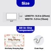 GEEKBEAR Shh Baby Sleeping Door Sign - Acrylic, Unique, Durable