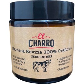 El Charro Balsamo Sebo Res Bovino Humectante Crema Facial